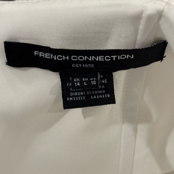 French Connection Strapless Cream Dress - Picture 3 of 3